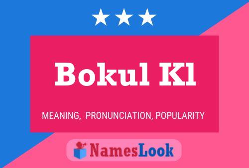 ملصق اسم Bokul Kl