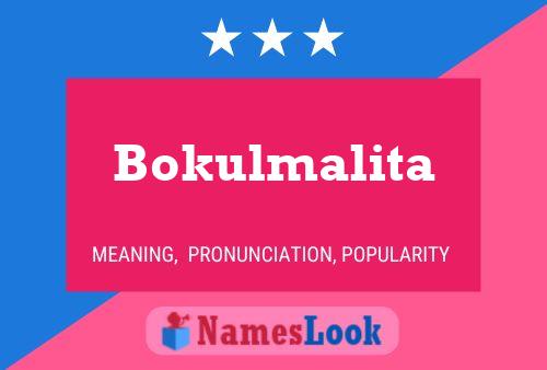 ملصق اسم Bokulmalita