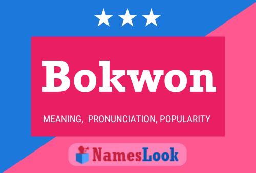 ملصق اسم Bokwon