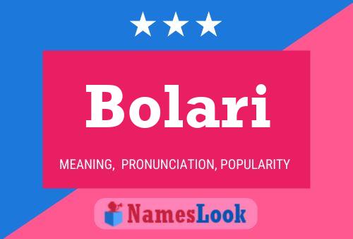 ملصق اسم Bolari