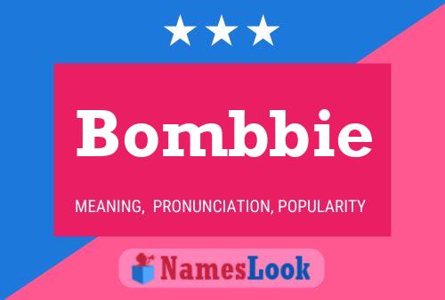 ملصق اسم Bombbie