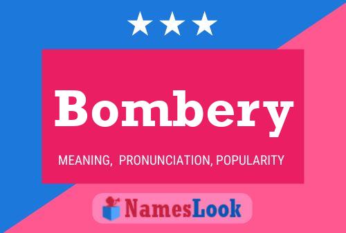 ملصق اسم Bombery