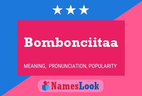 ملصق اسم Bombonciitaa