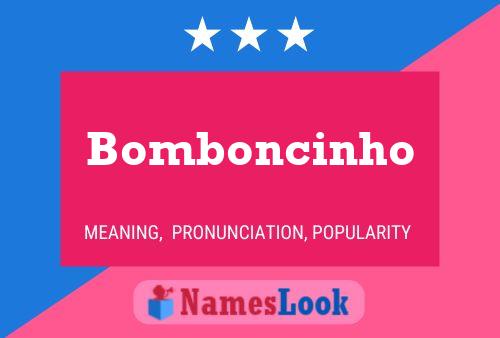 ملصق اسم Bomboncinho