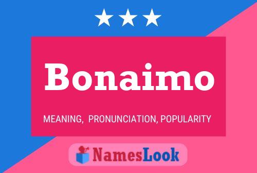 ملصق اسم Bonaimo