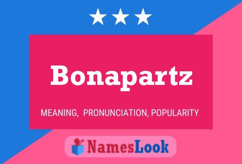 ملصق اسم Bonapartz