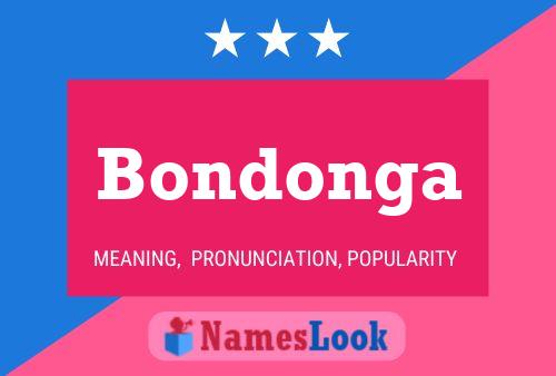 ملصق اسم Bondonga