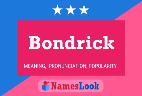 ملصق اسم Bondrick