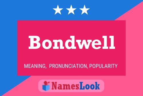 ملصق اسم Bondwell