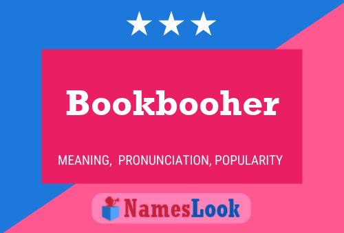 ملصق اسم Bookbooher