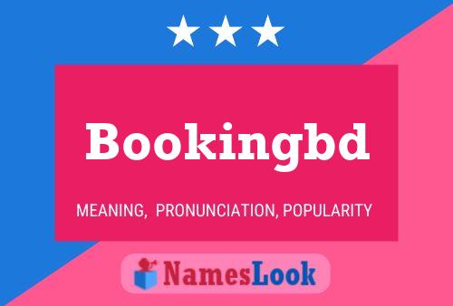 ملصق اسم Bookingbd