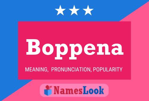 ملصق اسم Boppena