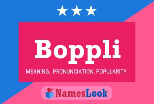 ملصق اسم Boppli