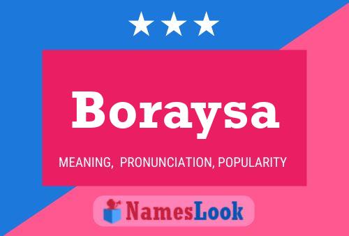 ملصق اسم Boraysa