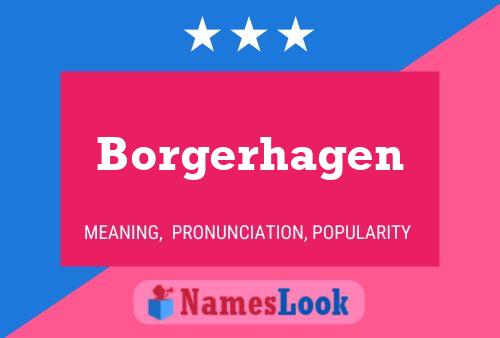 ملصق اسم Borgerhagen