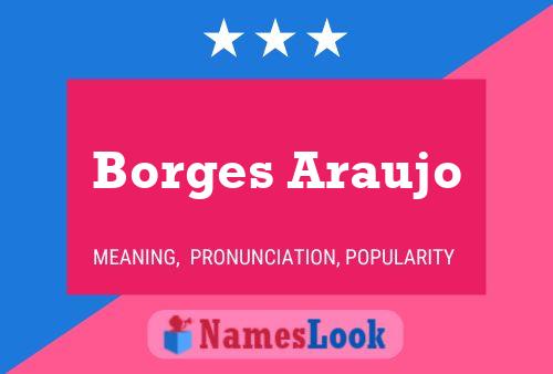 ملصق اسم Borges Araujo