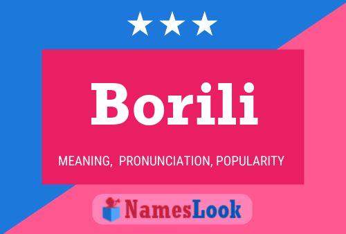 ملصق اسم Borili