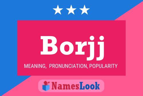 ملصق اسم Borjj