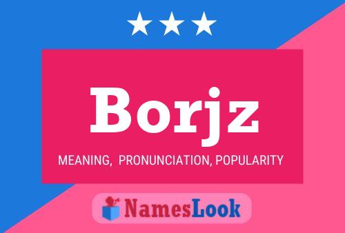 ملصق اسم Borjz