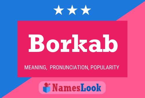 ملصق اسم Borkab