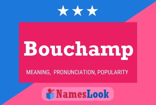 ملصق اسم Bouchamp