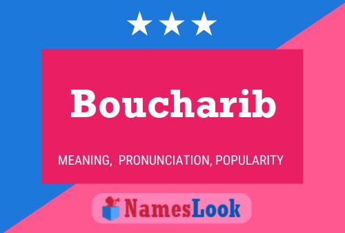 ملصق اسم Boucharib