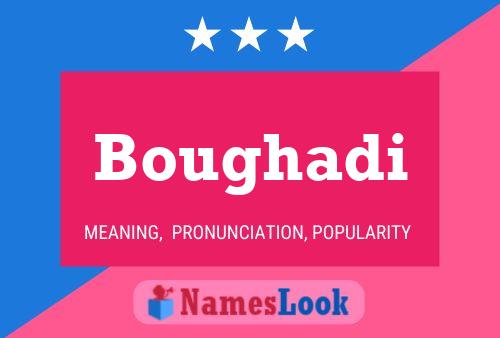 ملصق اسم Boughadi