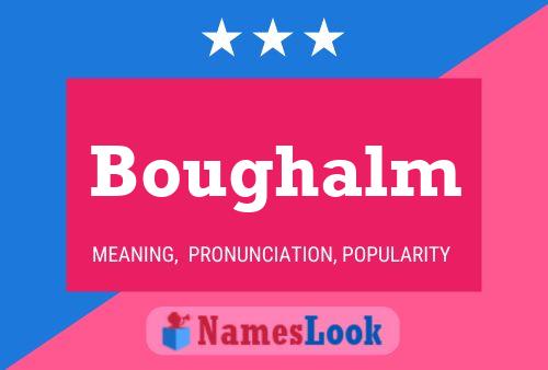 ملصق اسم Boughalm