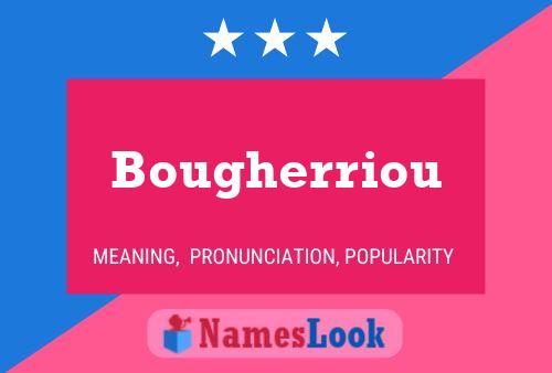 ملصق اسم Bougherriou