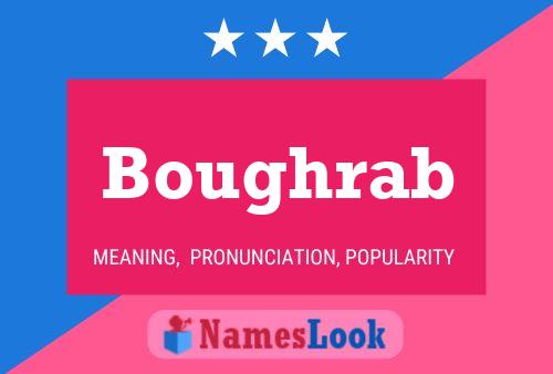 ملصق اسم Boughrab