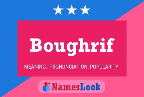 ملصق اسم Boughrif