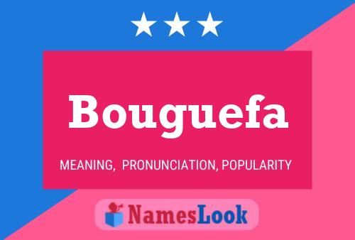 ملصق اسم Bouguefa