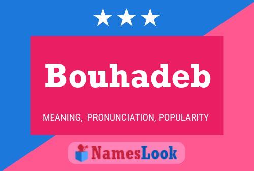 ملصق اسم Bouhadeb