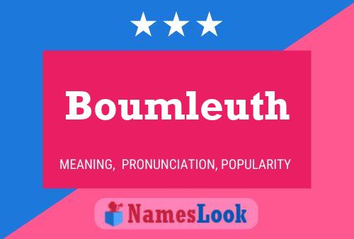 ملصق اسم Boumleuth