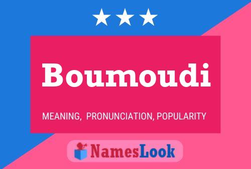 ملصق اسم Boumoudi