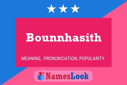 ملصق اسم Bounnhasith