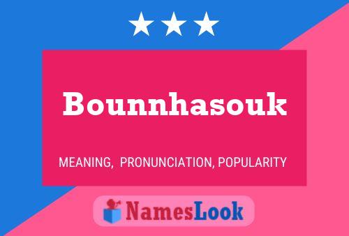 ملصق اسم Bounnhasouk