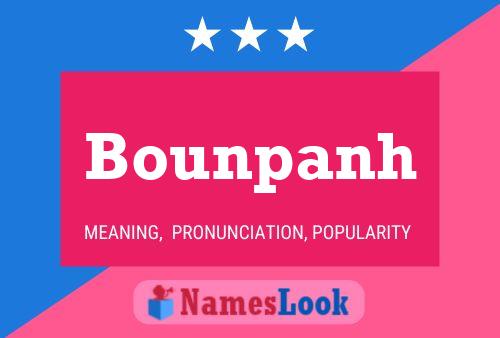 ملصق اسم Bounpanh