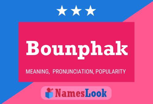 ملصق اسم Bounphak