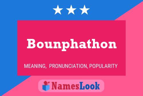 ملصق اسم Bounphathon