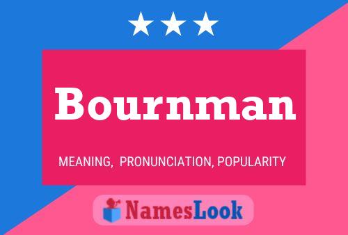 ملصق اسم Bournman