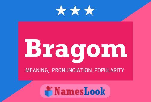 ملصق اسم Bragom