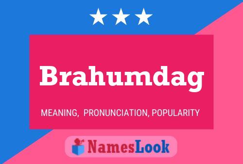 ملصق اسم Brahumdag