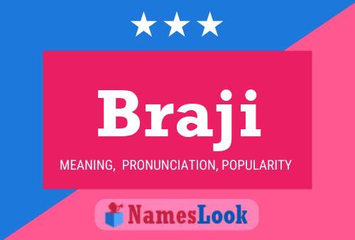 ملصق اسم Braji