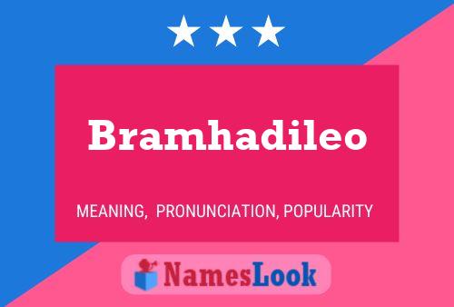 ملصق اسم Bramhadileo