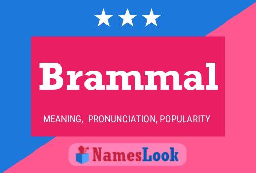 ملصق اسم Brammal