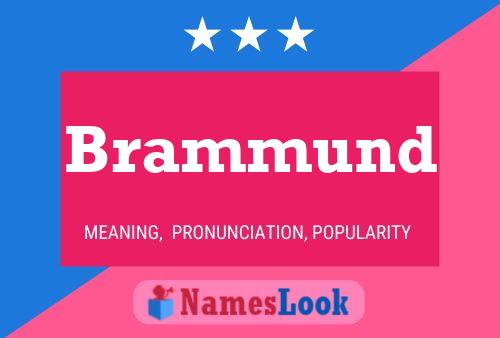 ملصق اسم Brammund