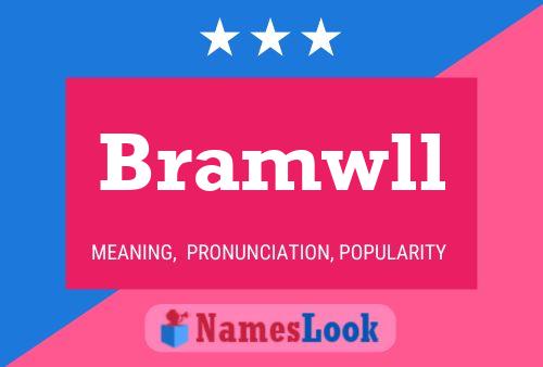 ملصق اسم Bramwll