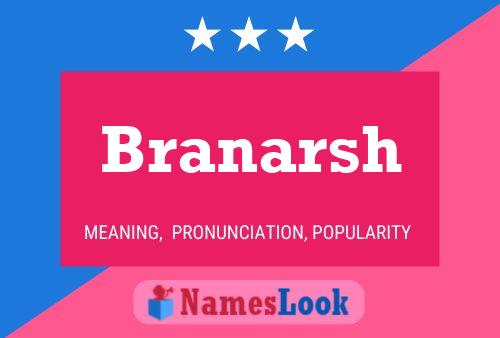 ملصق اسم Branarsh