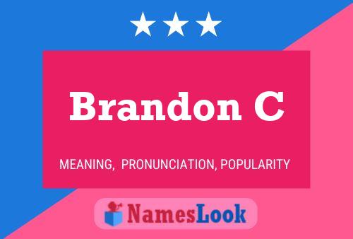 ملصق اسم Brandon C